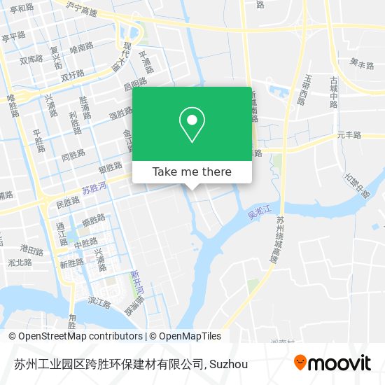 苏州工业园区跨胜环保建材有限公司 map
