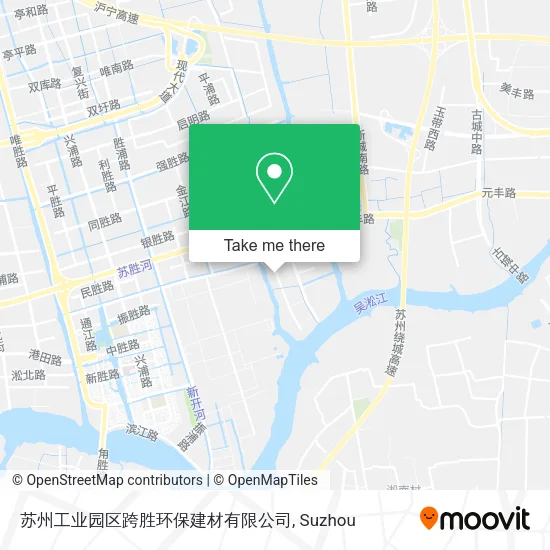 苏州工业园区跨胜环保建材有限公司 map