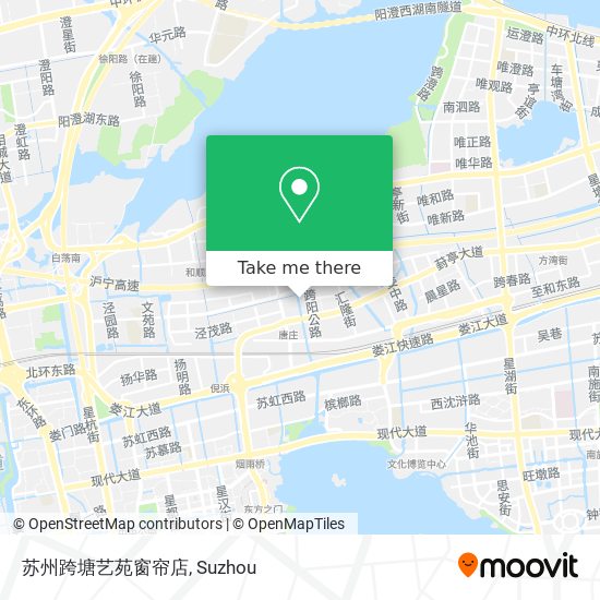 苏州跨塘艺苑窗帘店 map