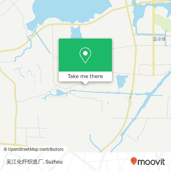 吴江化纤织造厂 map