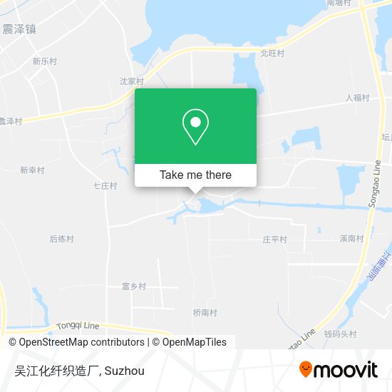 吴江化纤织造厂 map
