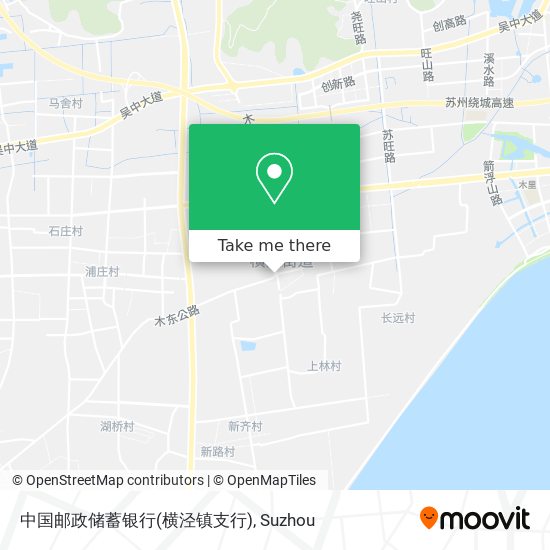中国邮政储蓄银行(横泾镇支行) map