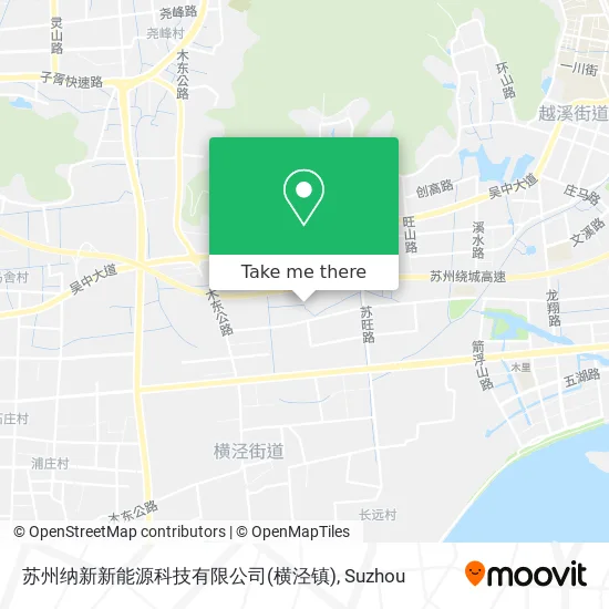 苏州纳新新能源科技有限公司(横泾镇) map