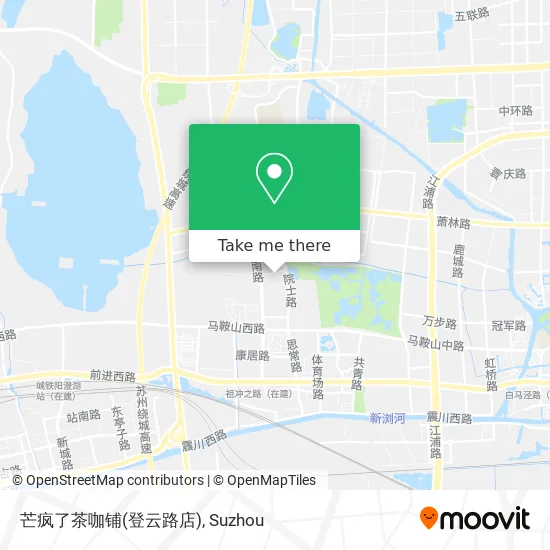 芒疯了茶咖铺(登云路店) map