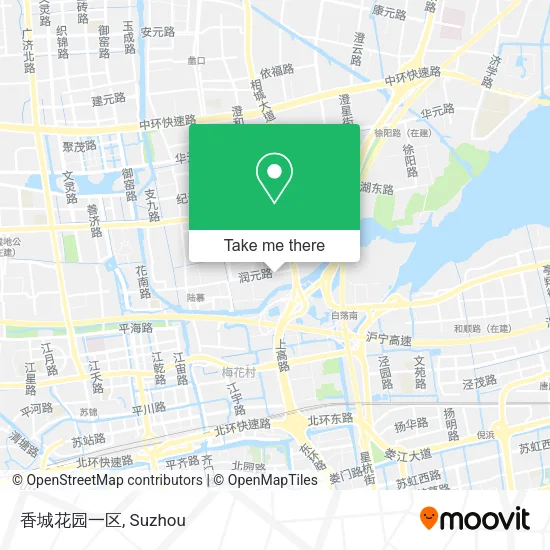 香城花园一区 map