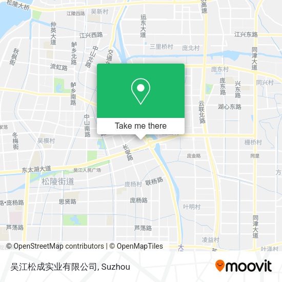 吴江松成实业有限公司 map