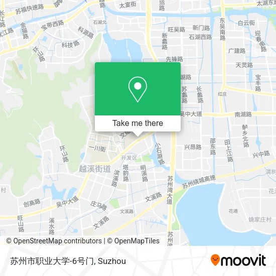 苏州市职业大学-6号门 map