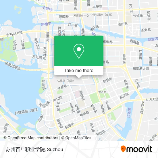 苏州百年职业学院 map