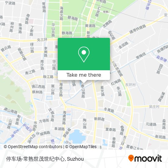 停车场-常熟世茂世纪中心 map