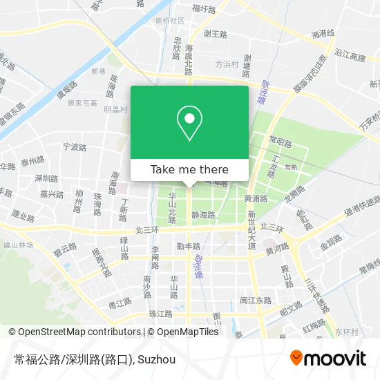 常福公路/深圳路(路口) map