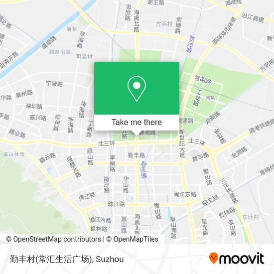 勤丰村(常汇生活广场) map