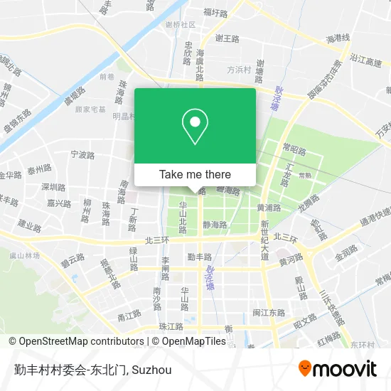 勤丰村村委会-东北门 map