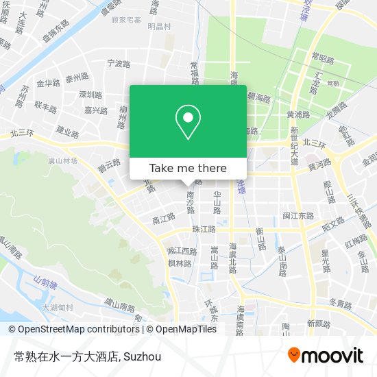 常熟在水一方大酒店 map