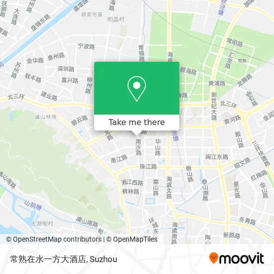 常熟在水一方大酒店 map