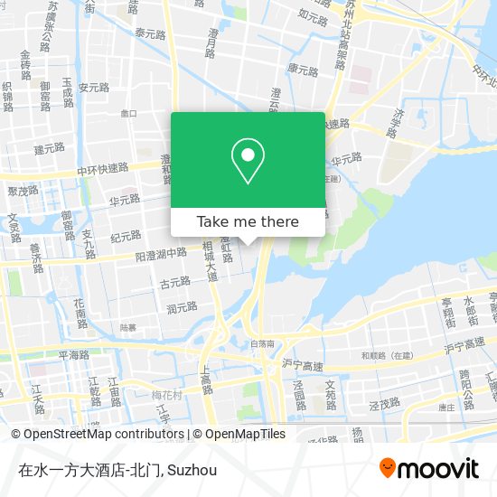 在水一方大酒店-北门 map