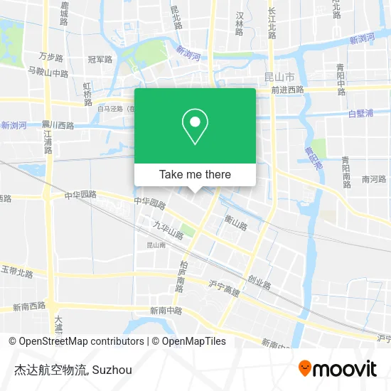 杰达航空物流 map