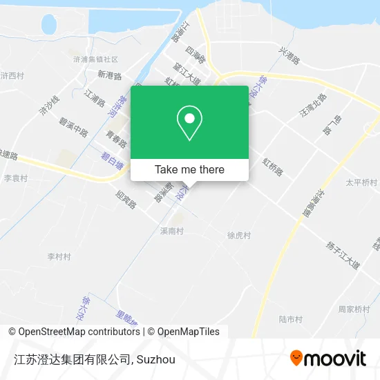 江苏澄达集团有限公司 map