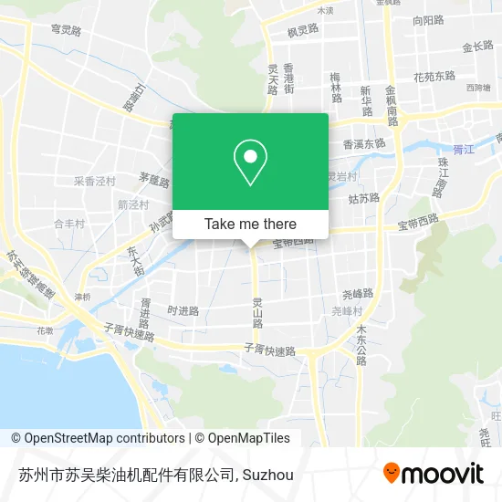 苏州市苏吴柴油机配件有限公司 map