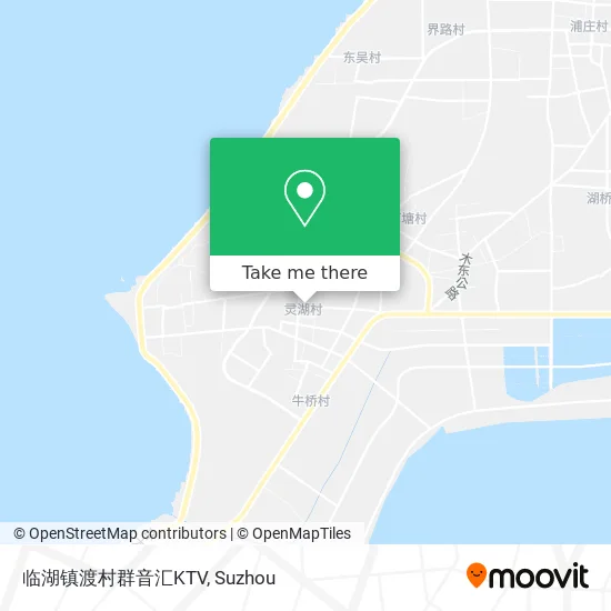 临湖镇渡村群音汇KTV map