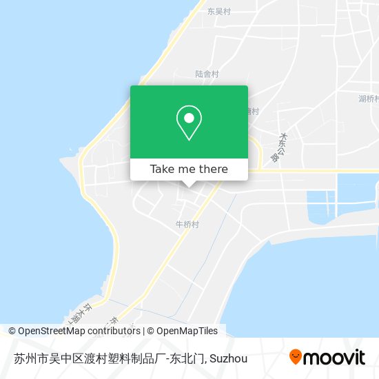 苏州市吴中区渡村塑料制品厂-东北门 map