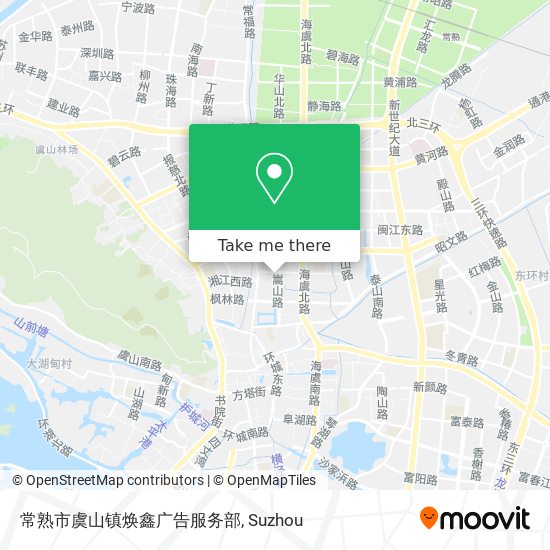 常熟市虞山镇焕鑫广告服务部 map