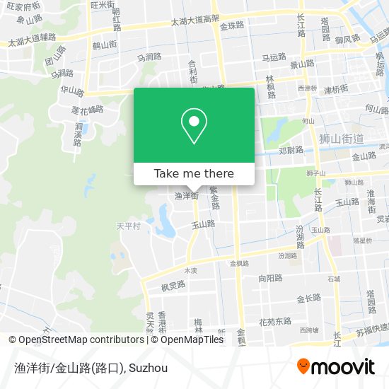 渔洋街/金山路(路口) map