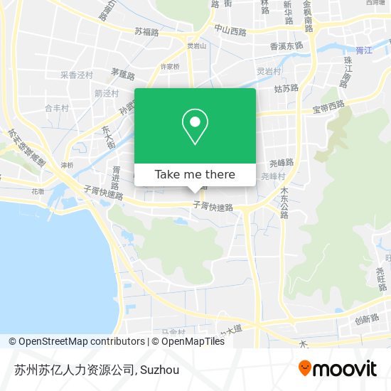 苏州苏亿人力资源公司 map