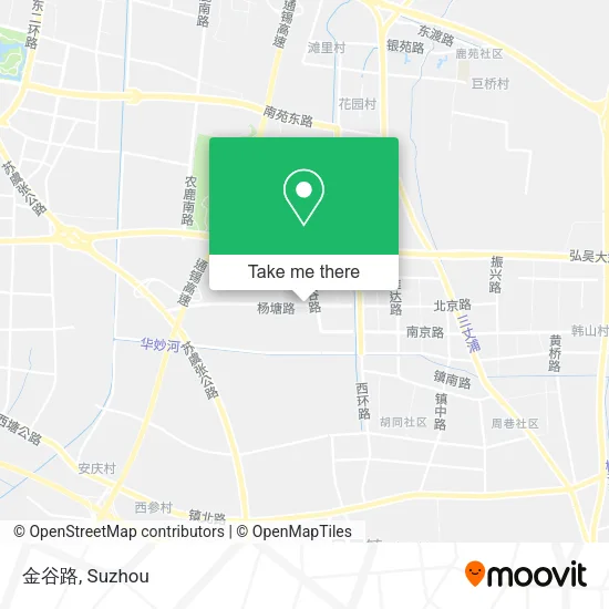 金谷路 map