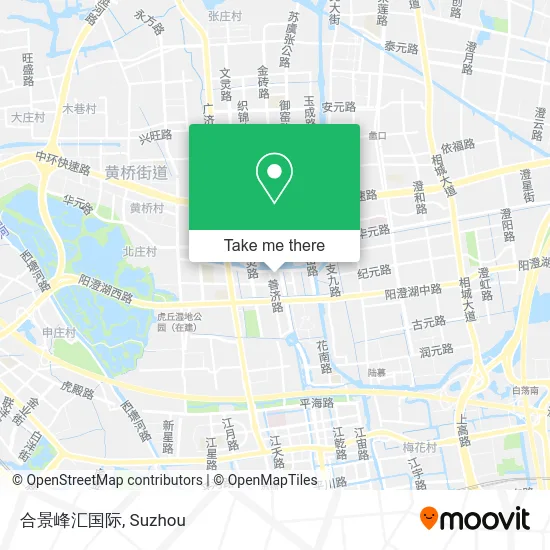 合景峰汇国际 map