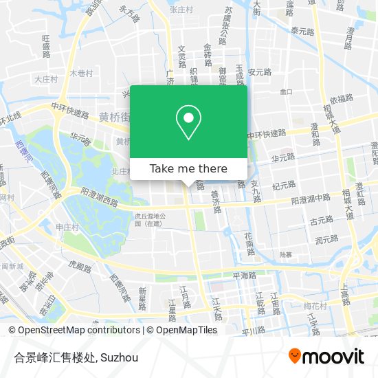 合景峰汇售楼处 map