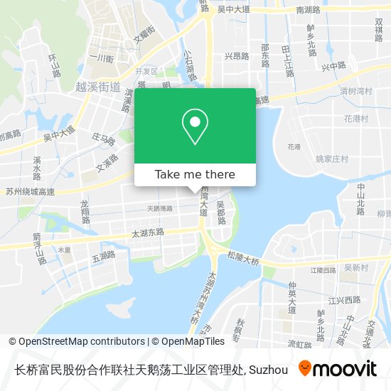 长桥富民股份合作联社天鹅荡工业区管理处 map