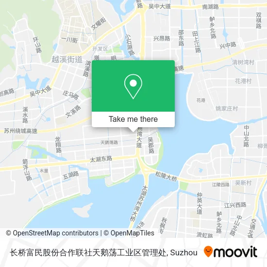 长桥富民股份合作联社天鹅荡工业区管理处 map