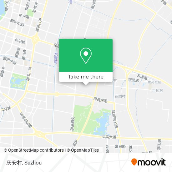 庆安村 map