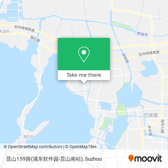 昆山159路(浦东软件园-昆山南站) map