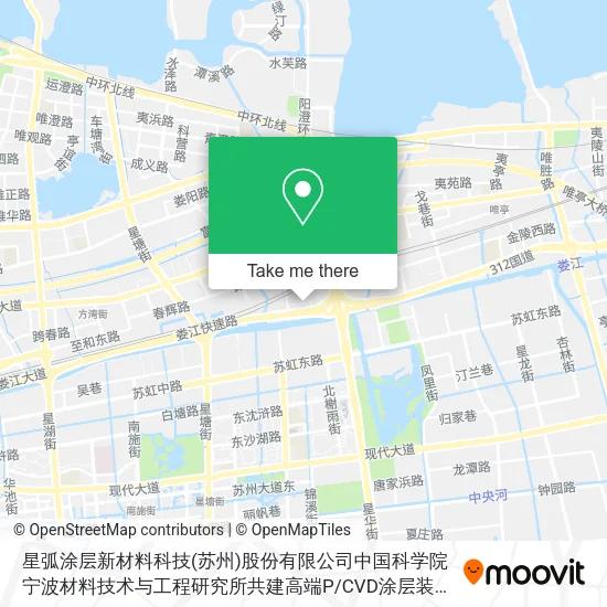 星弧涂层新材料科技(苏州)股份有限公司中国科学院宁波材料技术与工程研究所共建高端P / CVD涂层装备及技术工程实验室 map