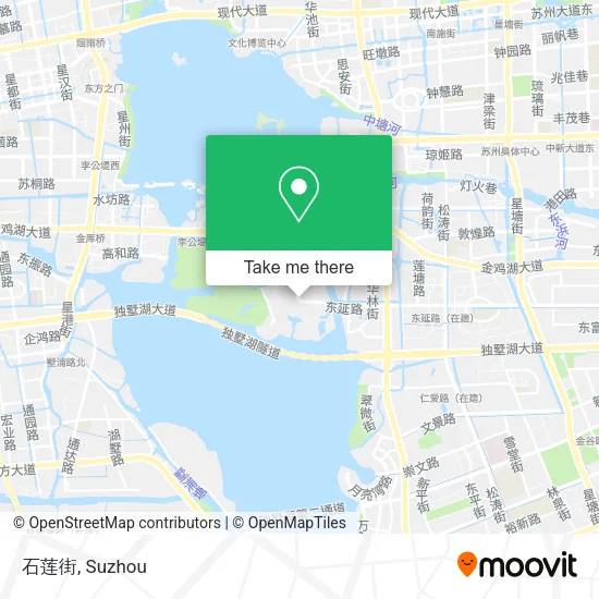石莲街 map