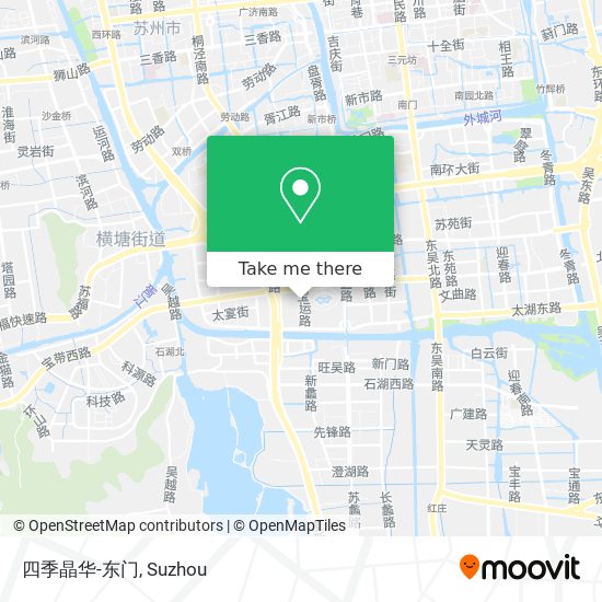 四季晶华-东门 map