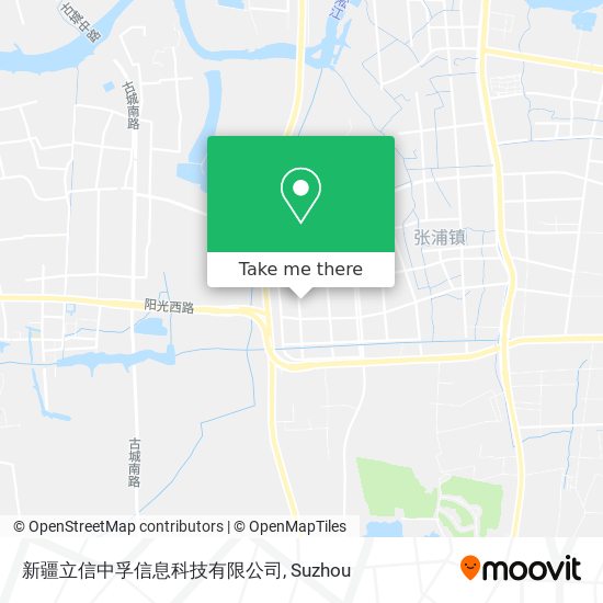 新疆立信中孚信息科技有限公司 map