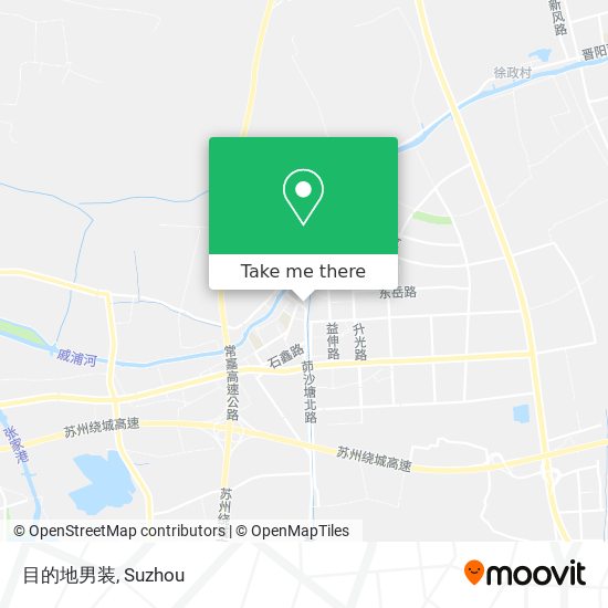 目的地男装 map