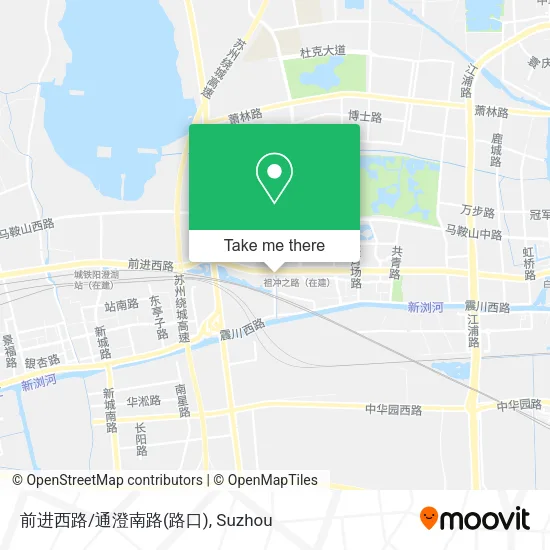前进西路/通澄南路(路口) map