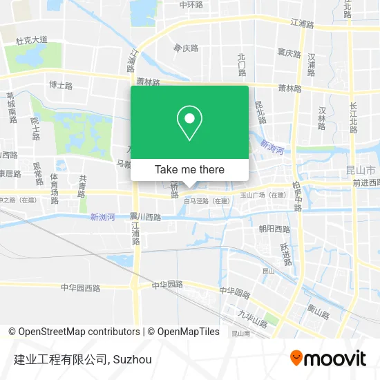 建业工程有限公司 map