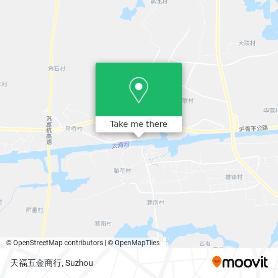 天福五金商行 map