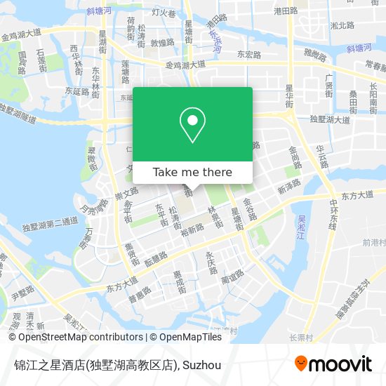 锦江之星酒店(独墅湖高教区店) map