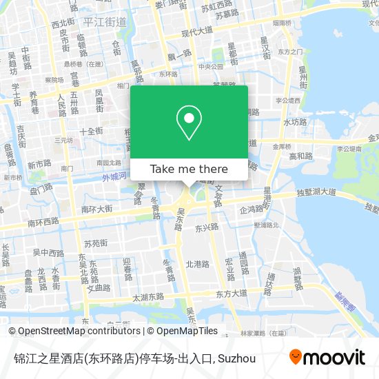 锦江之星酒店(东环路店)停车场-出入口 map