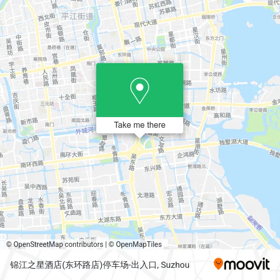 锦江之星酒店(东环路店)停车场-出入口 map