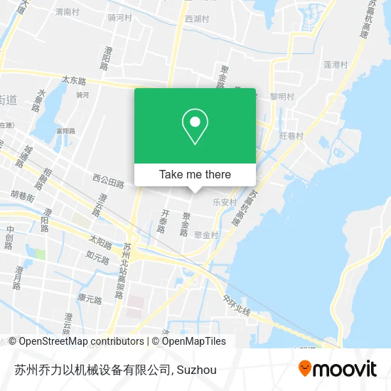 苏州乔力以机械设备有限公司 map