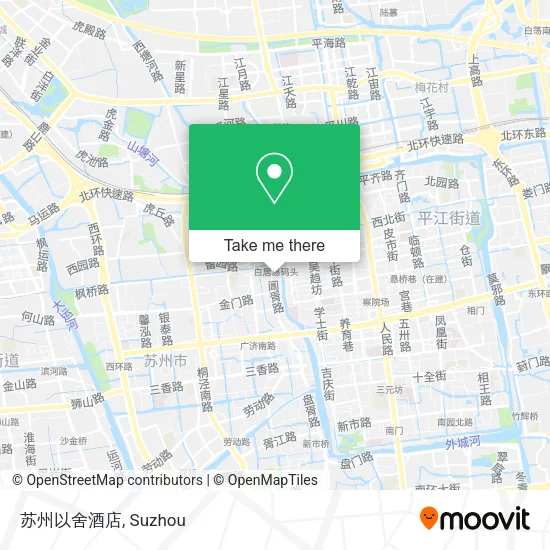 苏州以舍酒店 map