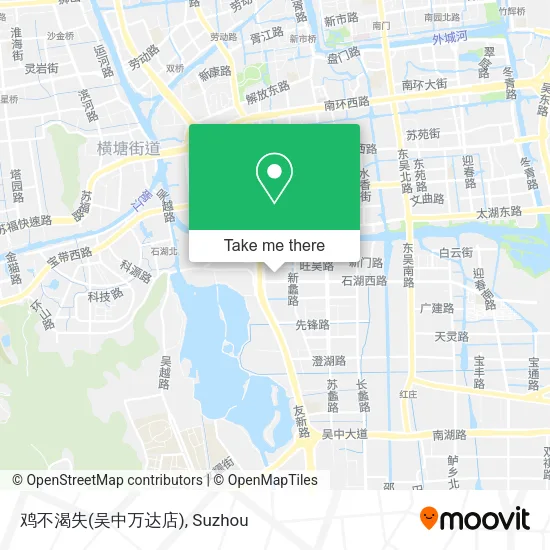 鸡不渴失(吴中万达店) map