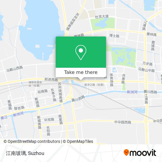 江南玻璃 map