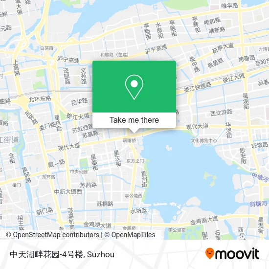 中天湖畔花园-4号楼 map